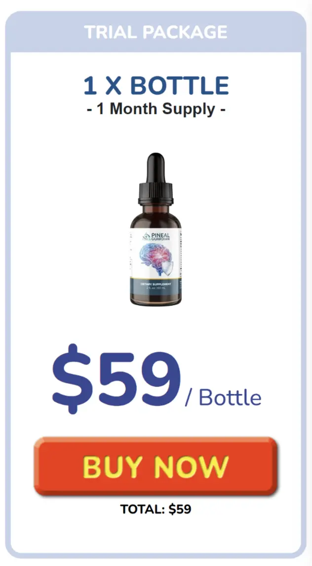 Pineal Guardian 1 bottle pricing